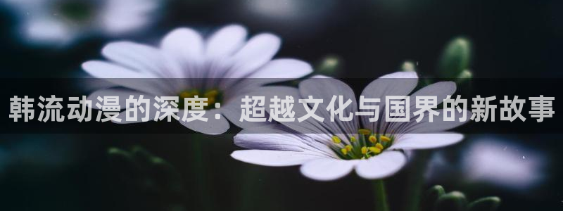 omofun动漫软件：韩流动漫的深度：超越文化与国界的新故事